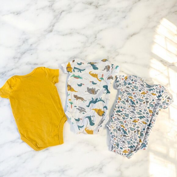 Baby Clothes Bundle Size 0-3 Months Footies Bodysuits Outfits Sets - Picture 6 of 15